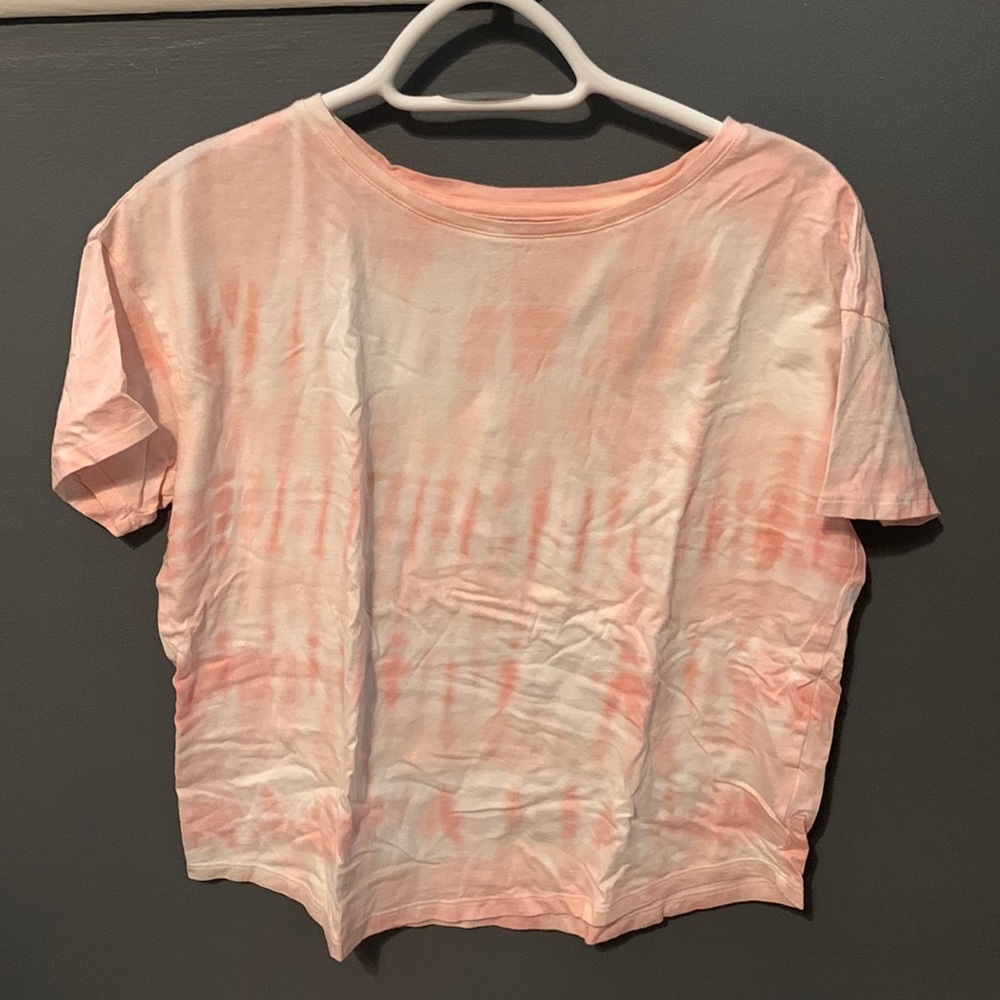 PINK TIE DYE TSHIRT